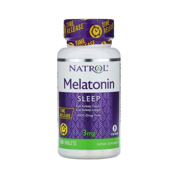 Natrol melatonin time release 3mg