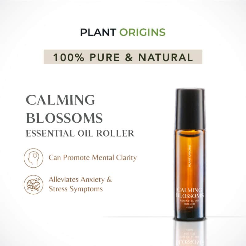 Plant origins calming blossoms essential oil roller (10ml) - image 2