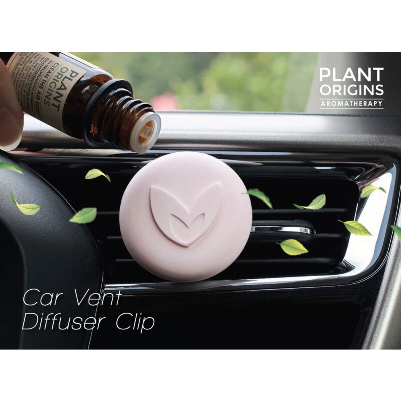 Plant origins aromatherapy car diffuser clip - pink (35g) - image 2