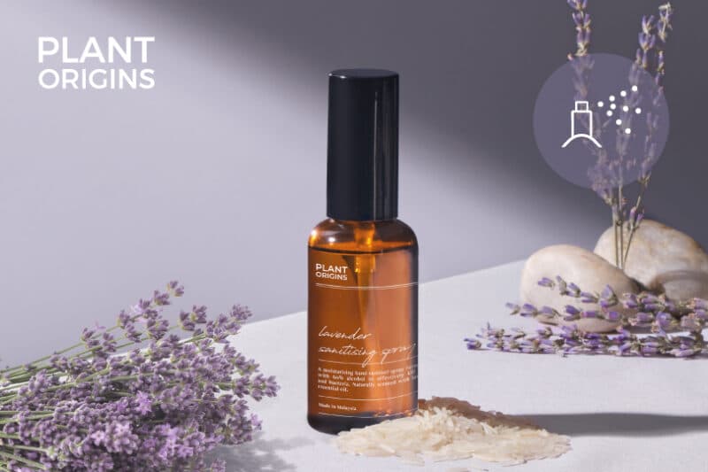 Plant origins lavender spray