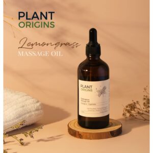 Plant Origins Lemongrass Massage Oil